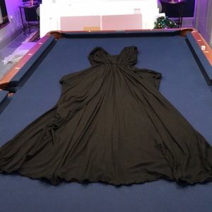 Grecian styled maxi dress